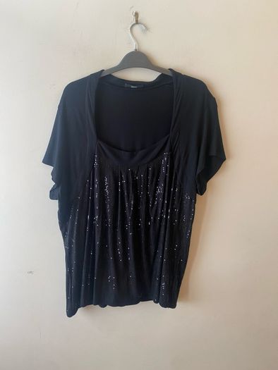 M&S sparkly blouse (size 24)