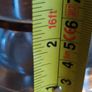 Vintage Italian Stainless Steel and Glass dish for  Parmesan cheese,Honey, jam etc.. Image 3