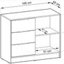 Wardrobe & Chester of Drawers Nelly Image 7