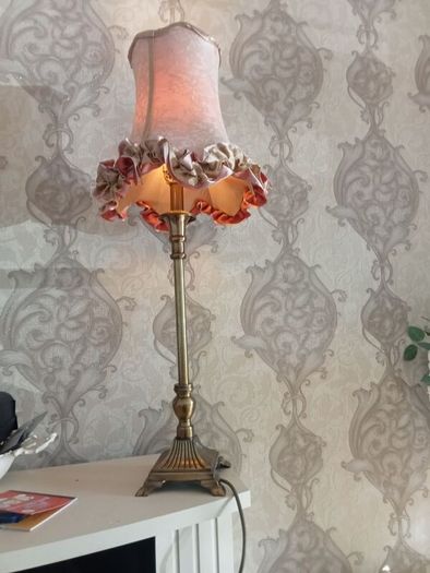 Large heavy lamp