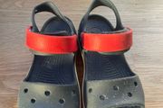 Boys Crocs Sandals Size 1