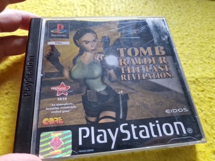Tomb Raider The Last Revelation PlayStation1 Ps1 PlayStation2 Ps2 games Original