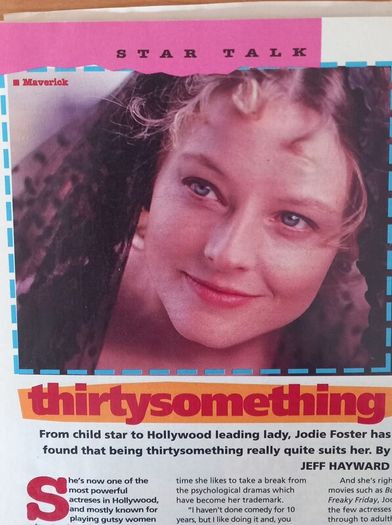 Jodi Foster Collection of Magazines & Articles