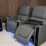 Sienna Electric Leather Recliner Sofa Set Image 5