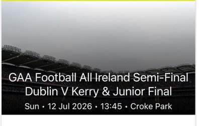 Dublin V Kerry