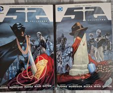 52 Volumes 1 and 2 paperback graphic novels. From DC Comics