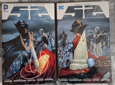 52 Volumes 1 and 2 paperback graphic novels. From DC Comics