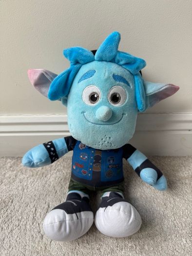 Disney Pixar Onward Barley Lightfoot approx. 12" Soft Plush Used His head is a bit too loose Please see photos