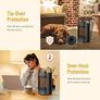 FREE 3 DAY SHIPPING Oscillating 1500W  Ceramic Heater with 3 Heat Settings Energy Saving Technology, Quiet Fan Heater Image 4