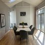 Dining table white gloss Image 5