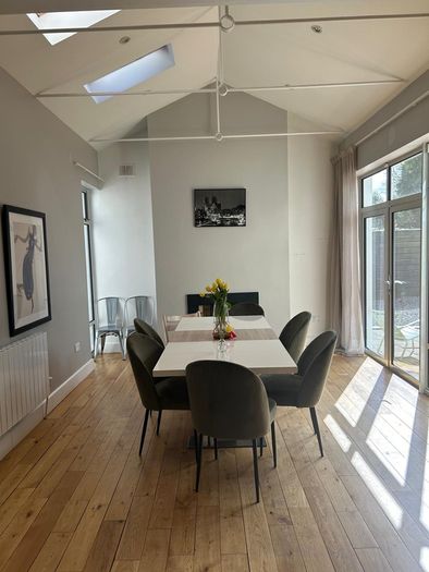 Dining table white gloss