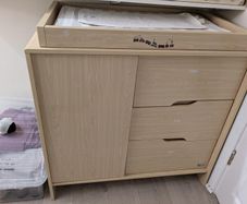 Baby changing dresser