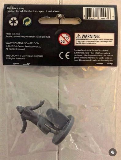 The Crow Evil Genius Games Miniature 2023