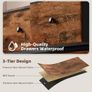 Chest of Drawers for Bedroom with 6 Drawers, Storage Cabinet Storage Unit with Fabric Drawers Image 4