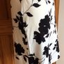Principles Petites Ladies Black and White Cotton Blend 2 Piece skirt and Top Set 12/14  including postage Image 9