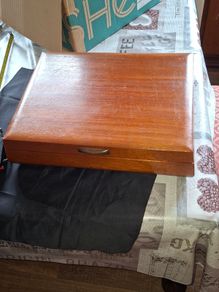 Large Old Teak Box, postage available or collection