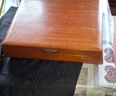 Large Old Teak Box, postage available or collection