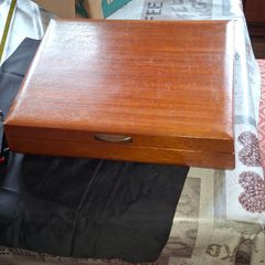 Large Old Teak Box, postage available or collection