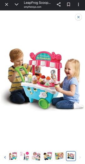Leap Frog Interactive Ice Cream Cart