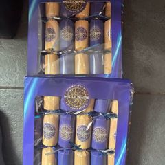 Two who wants to be a millionaire Xmas crackers