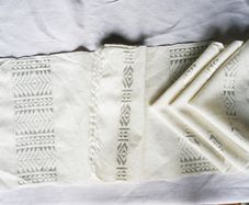 Vintage Embroidered table linen