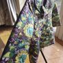Beautiful Warm M&S Girls Purple Floral Coat 2 to 3 Yrs Image 5