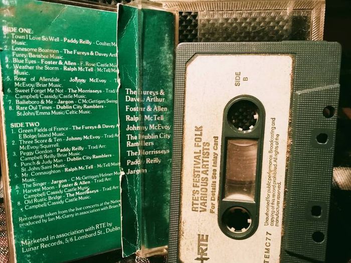 1983. RTE's  Festival Folk.Vol 2.  Cassette Tape.