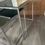 Mirror Glass nesting side tables (metal) Image 4