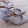 Glitter Block Heels UK4 Image 6