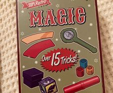 Retro Magic Set  Over 15 Tricks. New in box.