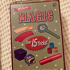 Retro Magic Set  Over 15 Tricks. New in box.