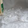 Vintage Galway Crystal sherry Glasses Image 5