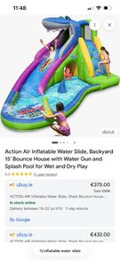 Waterside with pool