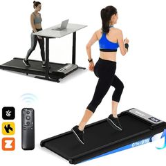 Walking Pad with 9% Incline for Home, 3 In 1 Under Desk Treadmill with Remote Control and App, 3.0HP 2-6KM/H Portable Walking Treadmill, Capacity 110 kg