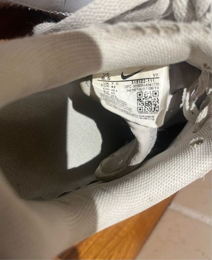 Nike Air Force one Size 42