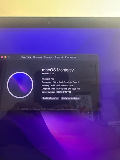 Macbook Pro 2016 13"