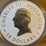 2026 Australia 10 Dollars 10 oz Silver Bullion Coin Australian Kookaburra BU ( In Capsule) Image 4