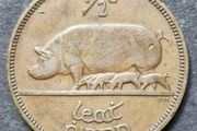 Ireland 1933 Half Penny coin