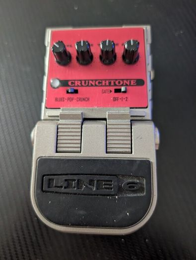 Guitar effect Line 6 Crunch time Overdrive Distortion Pedal