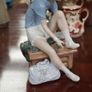 Nao by Lladro_Tying His Shoe_Porcelain Figurine Image 2