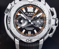 Clerc Hydroscaph central Chronograph