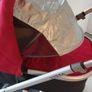Uppababy Vista Travel System in Red Image 8