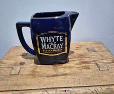 Whyte and Mackay Whisky Jug Pitcher Scotch Whiskey Advertising  jug