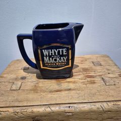 Whyte and Mackay Whisky Jug Pitcher Scotch Whiskey Advertising  jug