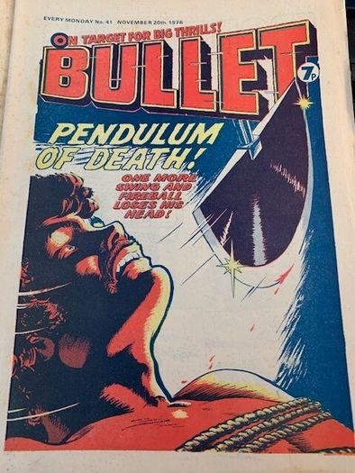 Bullet Comic x 10 Issues  29,34,35, 38,39,40,41,46,48,497-Not Continuous Running intermittently from -Sept 30th 1978 -15th Jan 197-DC Thompson-Vintage UK Comics