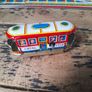 Vintage Local Shuttle Tin Toy Train Set Image 7