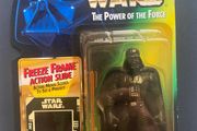 Star Wars Power Of The Force Darth Vader With Freeze Frame Action Slide