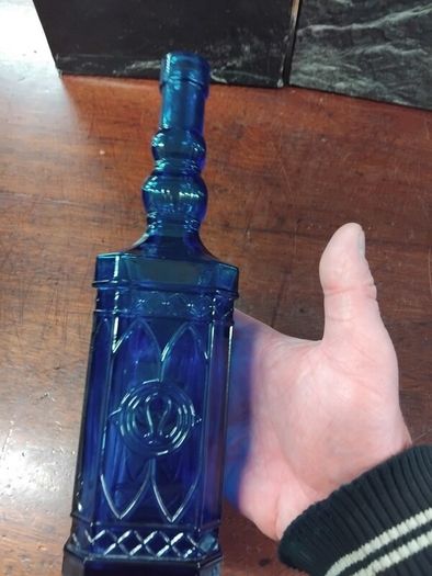 Blue Glass Bottle