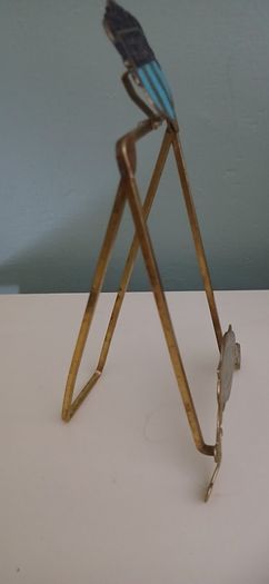 Vintage 4711 Easel Stand And 2 Bottles Of 4711