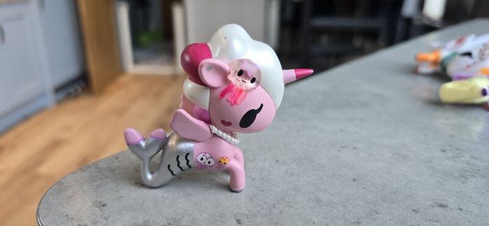Tokidoki Unicorno Mermicorno  Gelatina  Series 1 Pink Silver Jellyfish